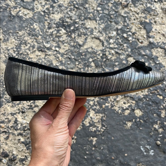 New Vince Camuto leather Women's Flats in Black and Silver - Picture 5 of 14